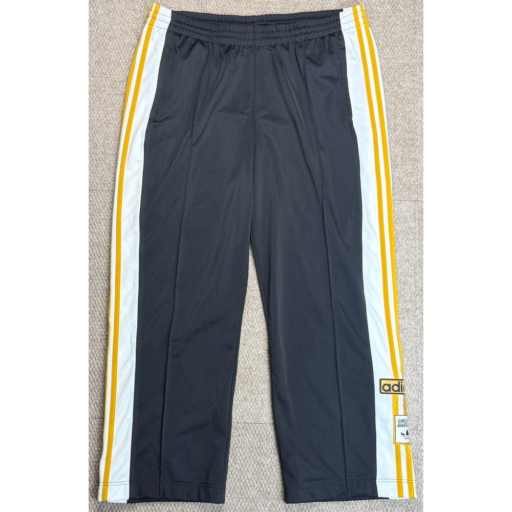Adidas Adibreak Women's Girls Are Awesome Tearaway Striped Pants Size XL